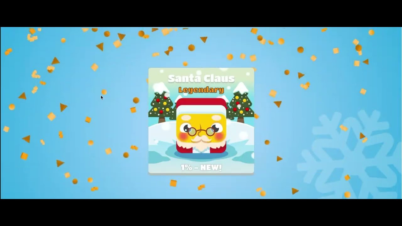 Trying to get every blook in Blooket - Part 2 (Blizzard Pack, Santa Claus, First Legendary)