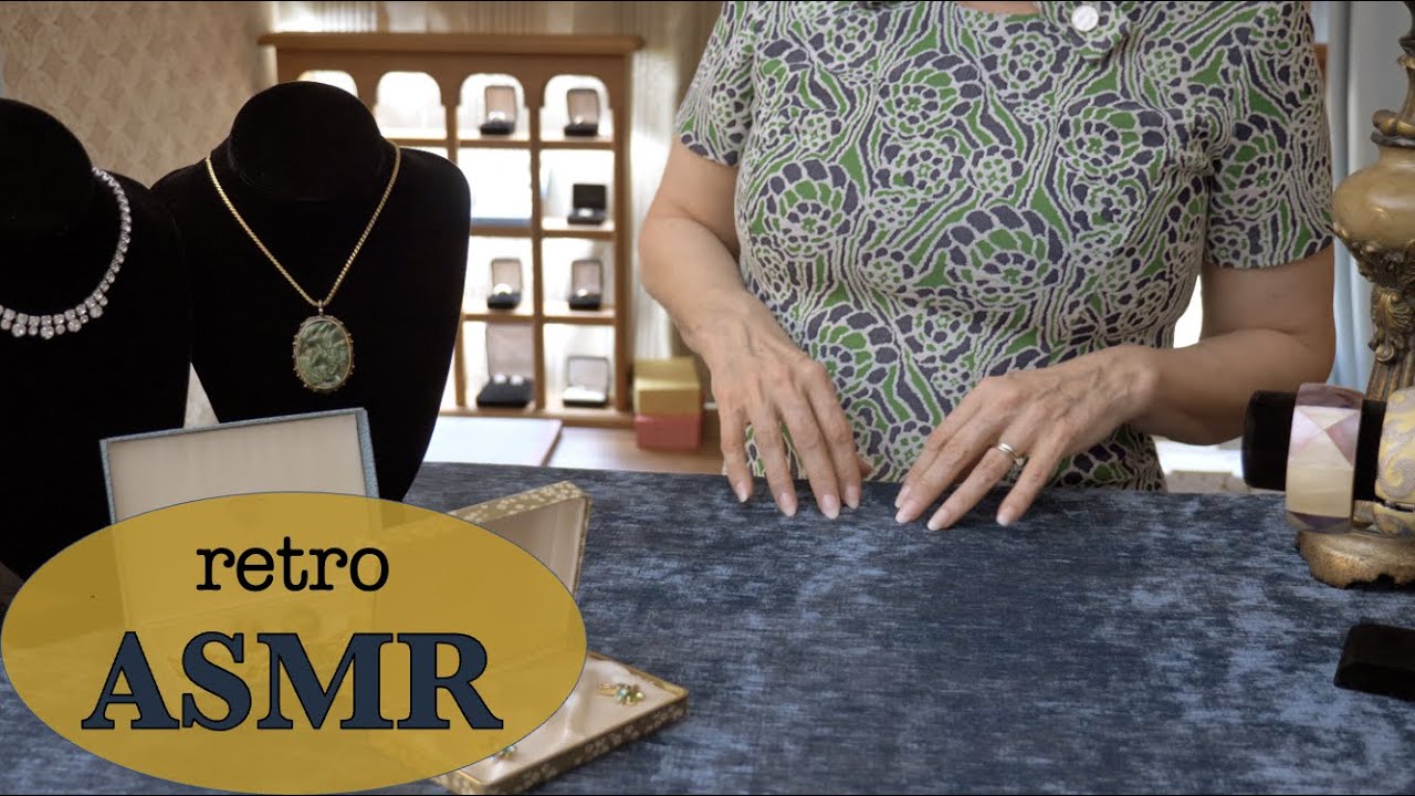 Vintage Jewelry Counter ASMR ✨ 1960s Department Store (Soft Spoken Customer Service Role Play)