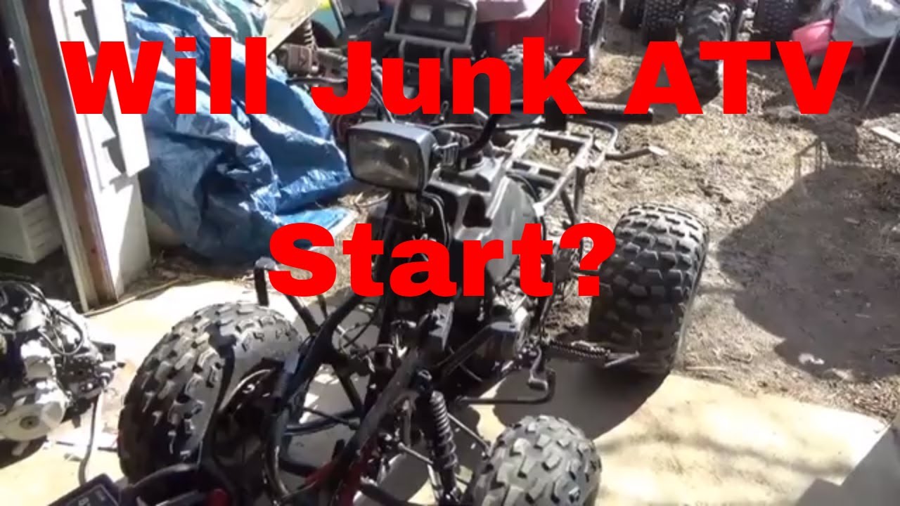 Suzuki Quadrunner LT160, Turning a Junk Quad into a Running ATV!