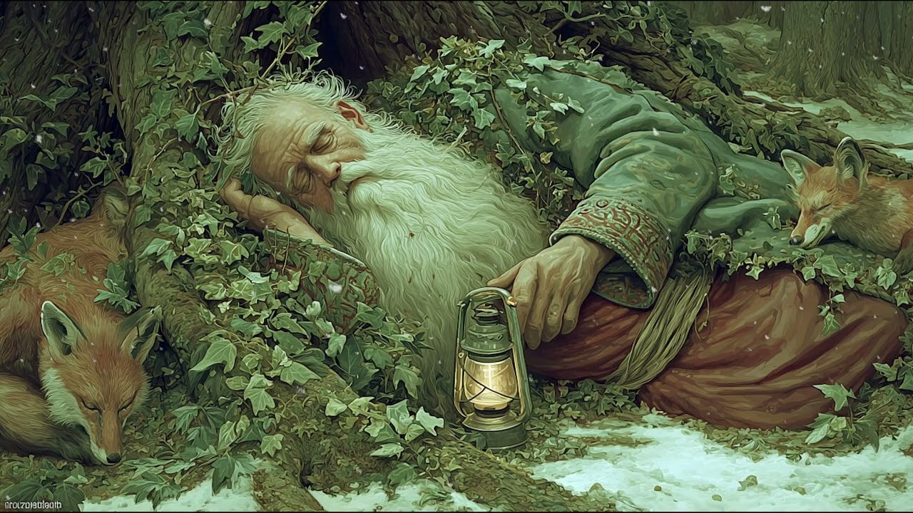 Relaxing Medieval Harp Soundscape For Sleep, Study And Quiet Meditation 🌙
