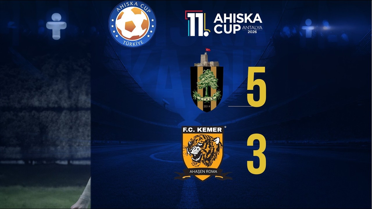 11.Ahıska Cup I Çeyrek Final 2. Maçı A.C Çınar 5 vs 3 F.C Kemer #ahıska  #ahıskacup  #futbol