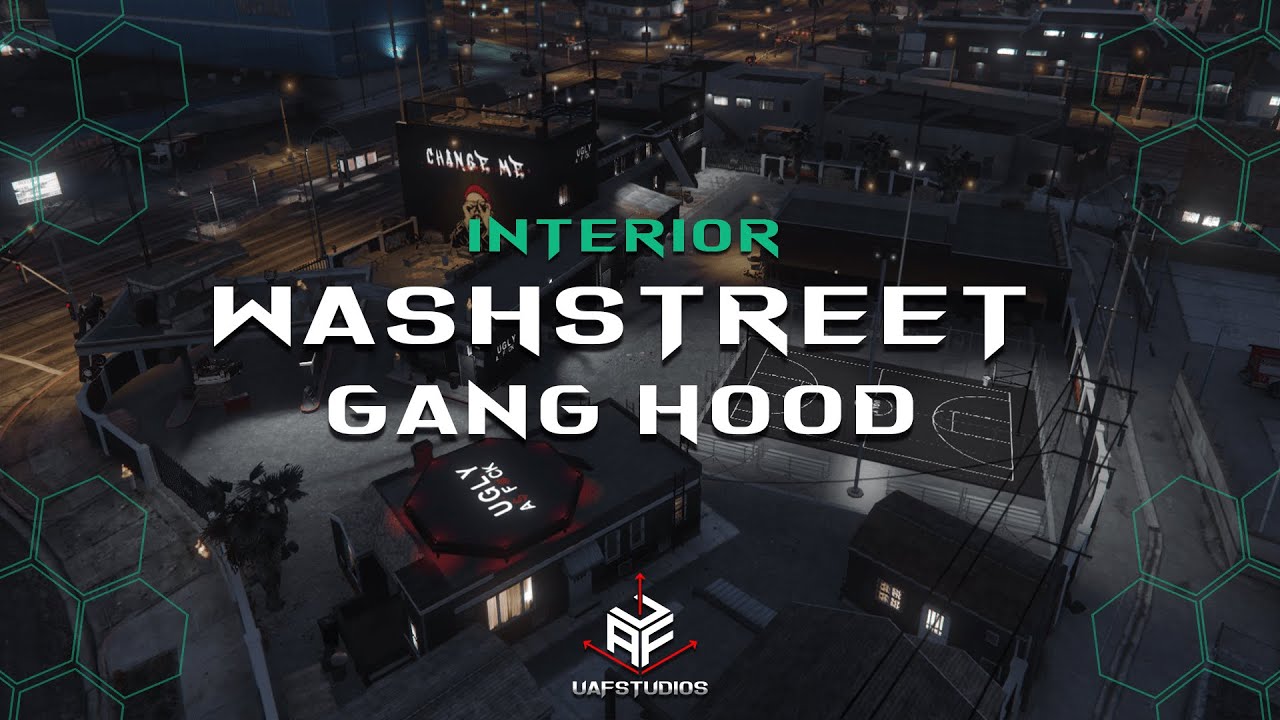 Washstreet Gang Hood | Premium MLO Interior – FiveM GTA 5 Roleplay Trailer