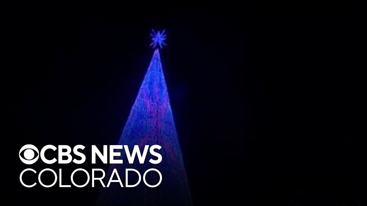 Mile High Tree gets lit up for the season in Denver