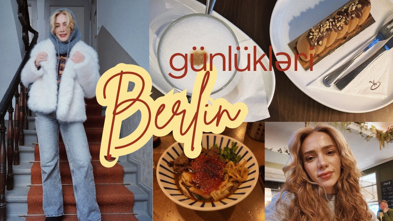 Berlin günlükleri: șokolad cənnəti🍫/ qızlarla görüş/ unboxing🤩 ve bol sohbətli vlog✨