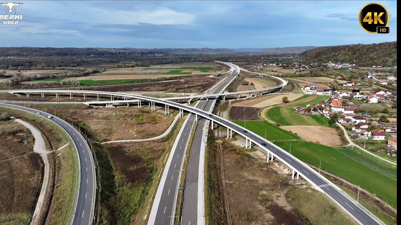 Koridor 5C Johovac Modriča - Dokle su stigli radovi - Petlja Tovira