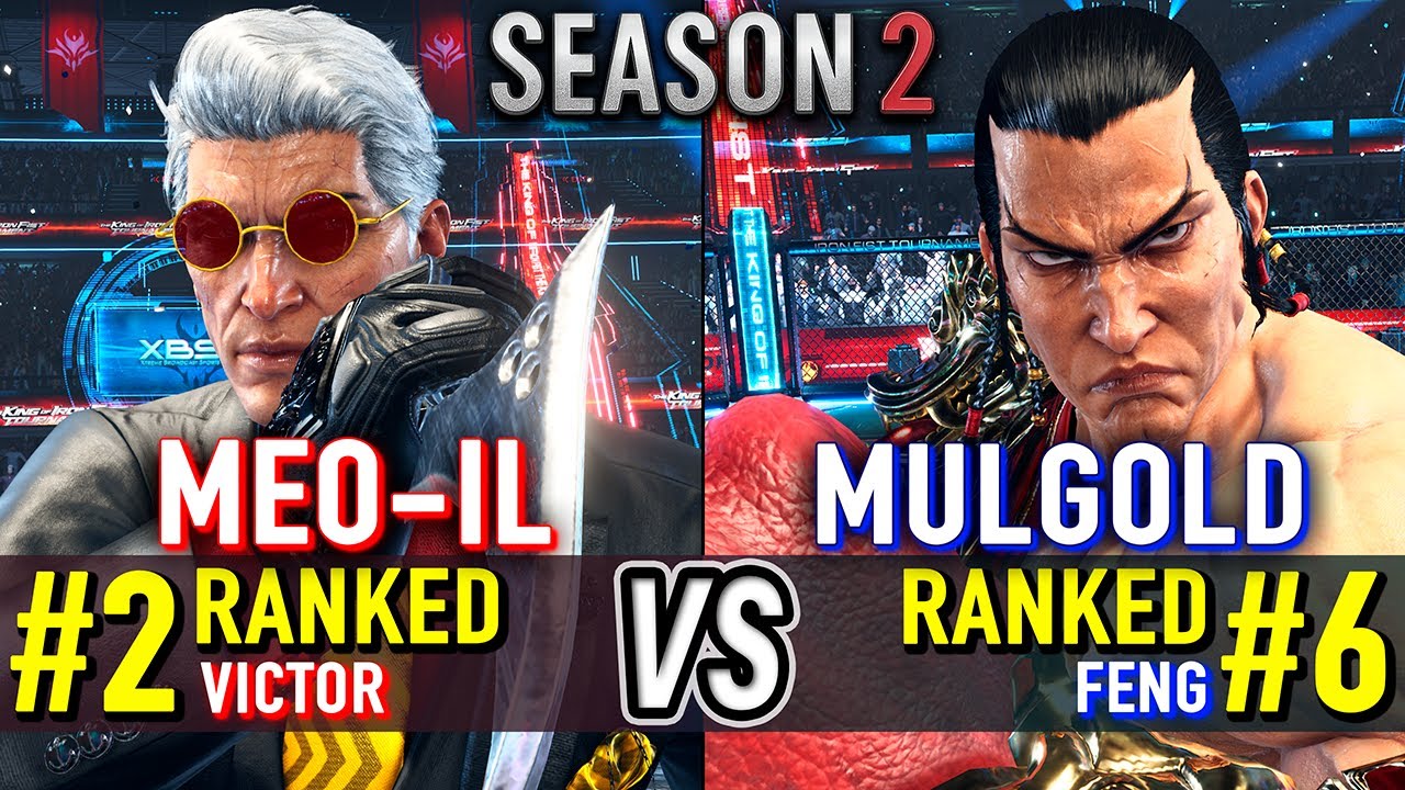 T8 🔥 MEO-IL (#2 Ranked Victor) vs MULGOLD (#6 Ranked Feng) 🔥 Tekken 8 High Level Gameplay