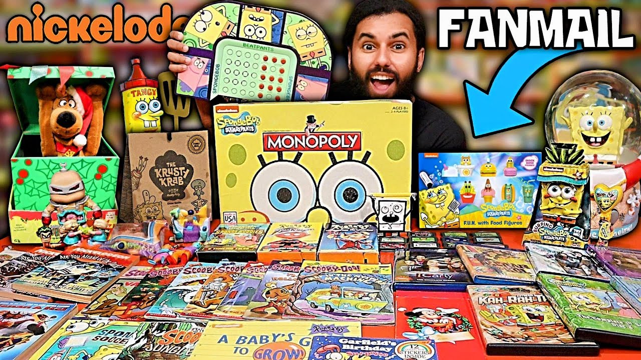 UNBOXING AN UNBELIEVABLE VINTAGE NICKELODEON COLLECTION!! *NOSTALGIA CARE PACKAGE*