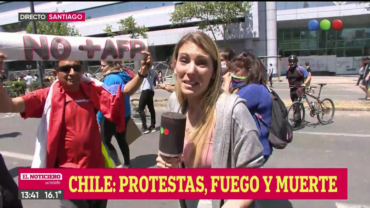 El TOQUE DE QUEDA no logra frenar el CAOS en CHILE - El Noti de la Gente