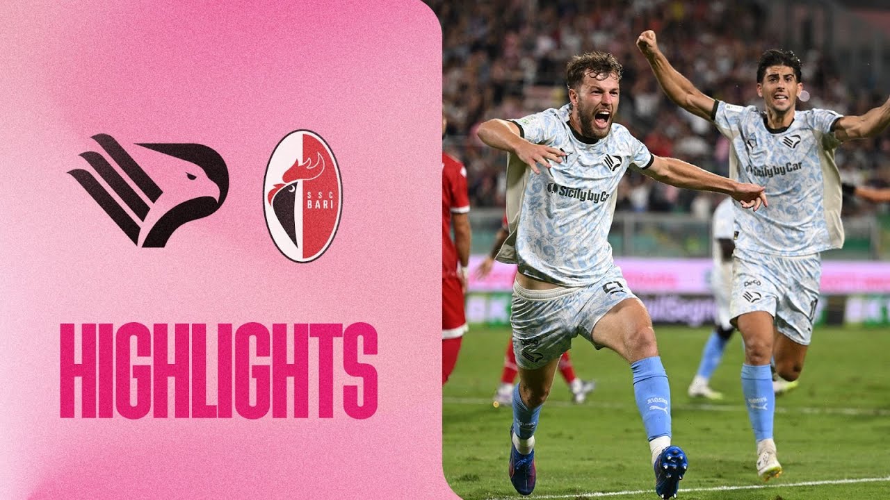 Palermo-Bari 2-0 | HIGHLIGHTS 4ª giornata Serie B 25/26