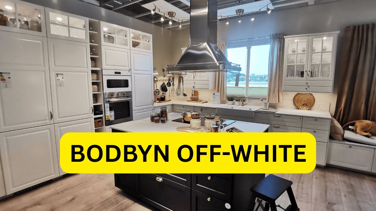 7 IKEA BODBYN Off-White Kitchens – Classic METOD Designs Filmed in Europe