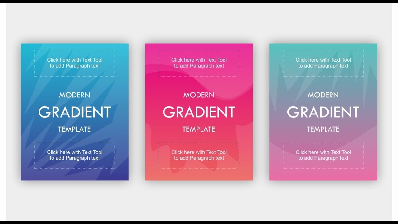 CARA MENDESAIN BACKGROUND GRADASI & EFEK TRANSPARANSI DI CORELDRAW