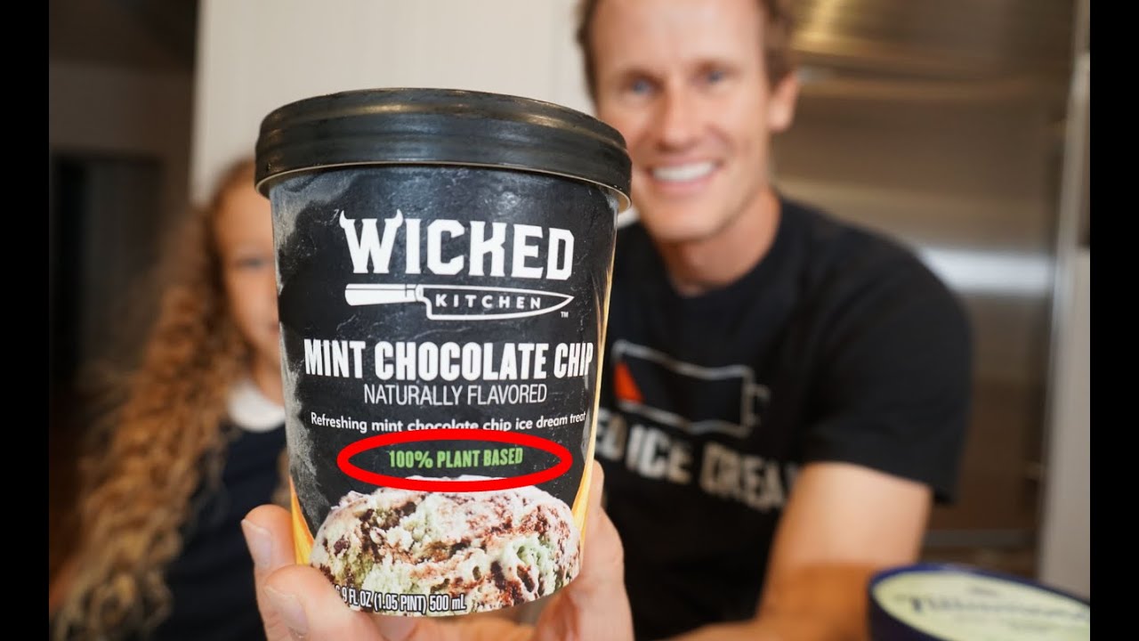 WICKED Dairy-Free ICE CREAM Review | Mint Chocolate Chip!