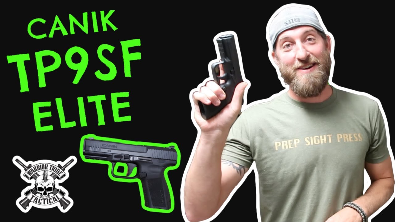 Пистолет Canik TP9SF Elite | Обзор и стрельбище