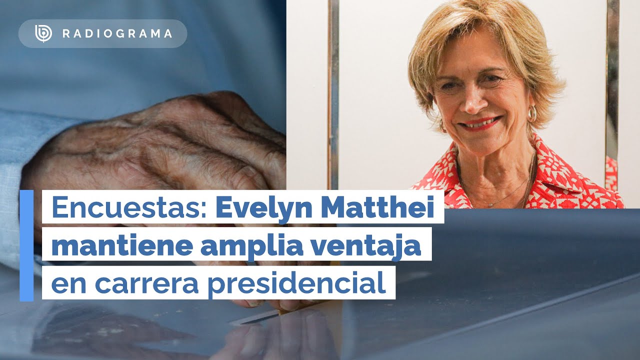 Encuestas: Evelyn Matthei mantiene amplia ventaja en carrera presidencial (RD)