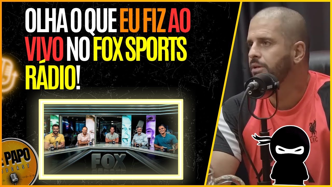 NINJA SINCERO FALA SOBRE SEUS ÁUDIOS E PARTICIPAÇÃO NO FOX SPORTS RÁDIO!