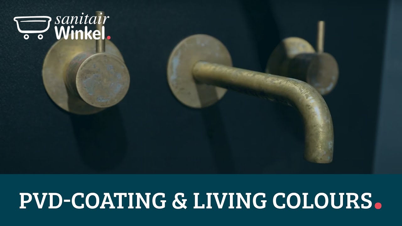 Gekleurde badkamerkraan | Wat is PVD coating en Living Colours?