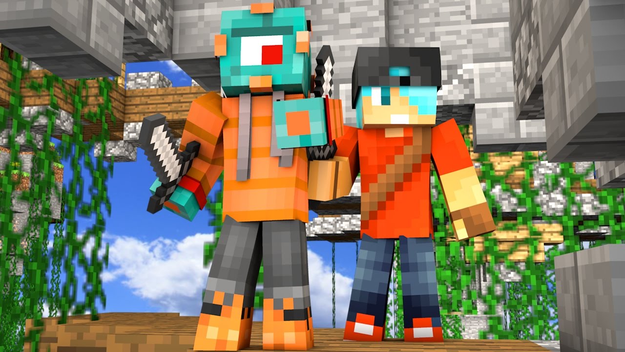 Yeah... WE'RE PROS! | Sky Wars w/ Gamer Chad!