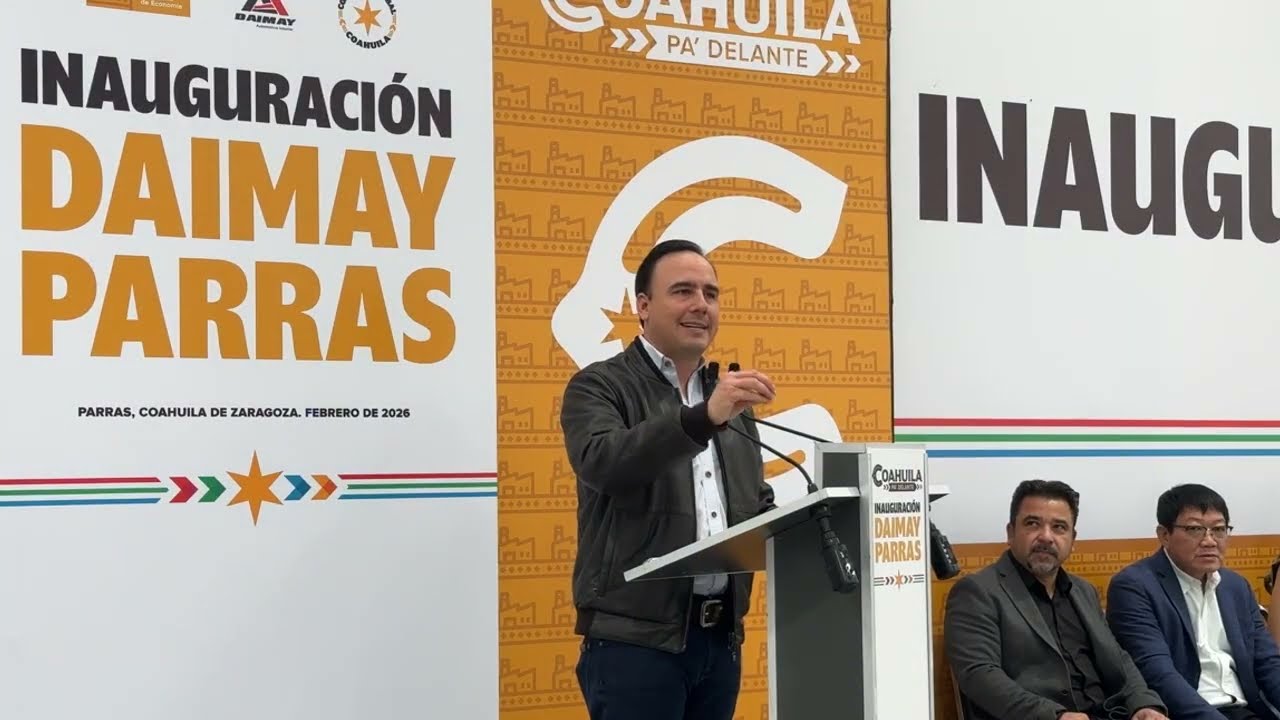 Inauguración de la Empresa Daimay Parras, en #parras