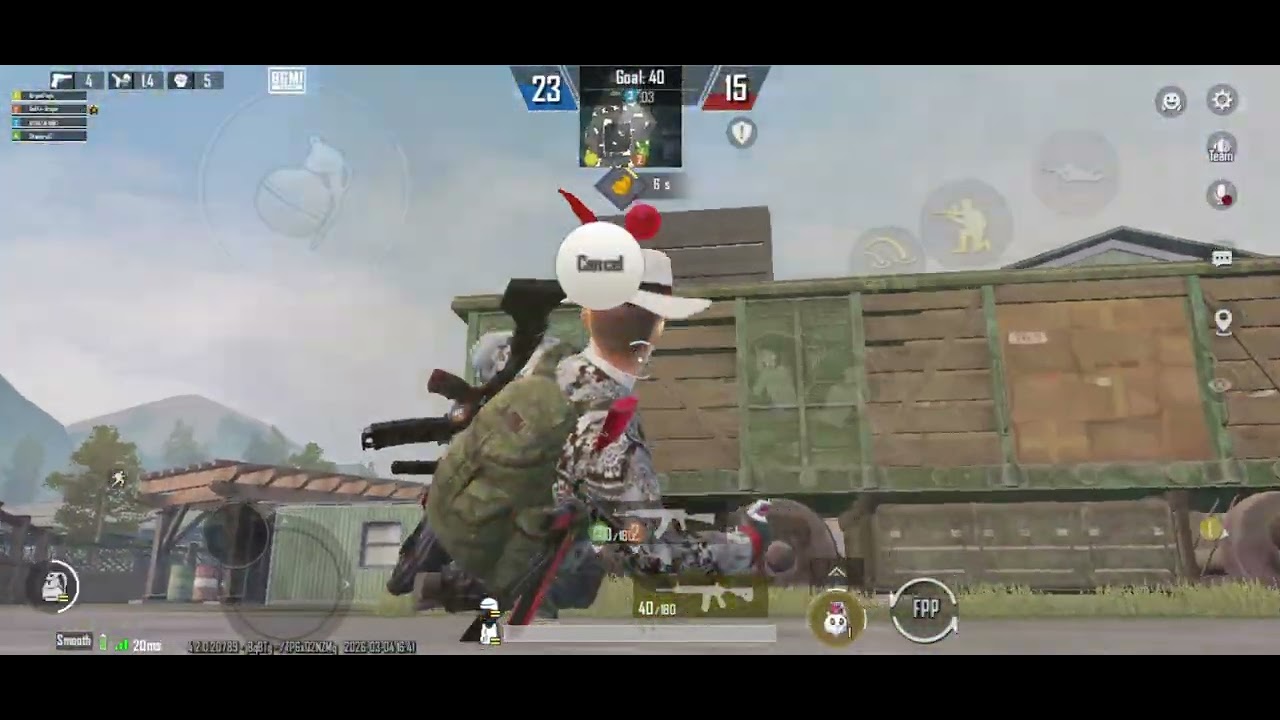 TDM fight in BGMI by s24 le betaaa😆
