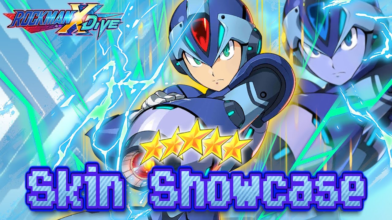 X M.K. Ver. Skin Showcase - Mega Man X DiVE