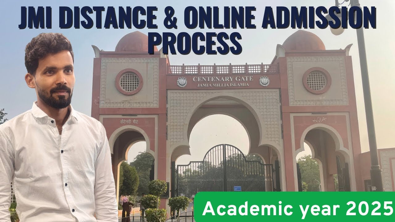 Jamia Millia Islamia Distance Online and Offline Mode Admission Process || Application || @Bakaiiti