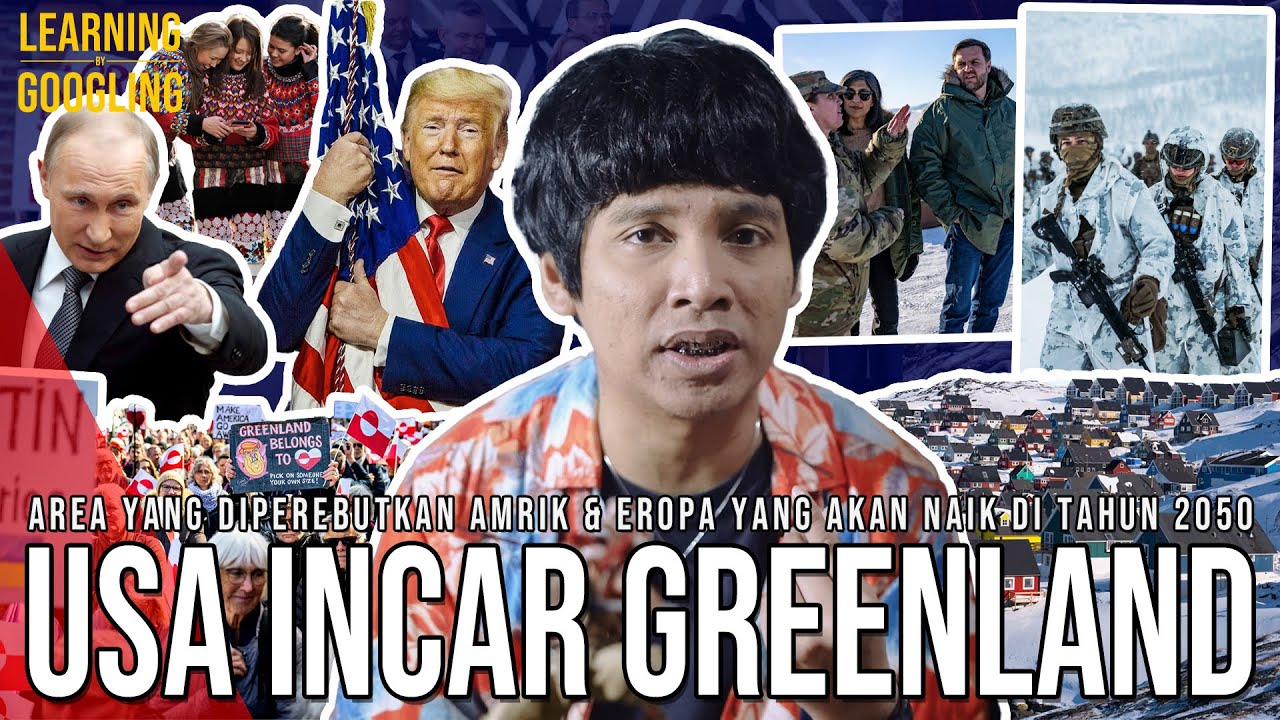 Kenapa AS Ngebet Inginkan GREENLAND? Siap Kerahkan Militer! Akan Terjadi Perang? |LearningByGoogling