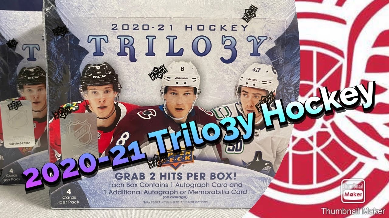 BOOM!!! Huge Hit! 🔥🔥🔥2020-21 Upper Deck Trilogy Hockey