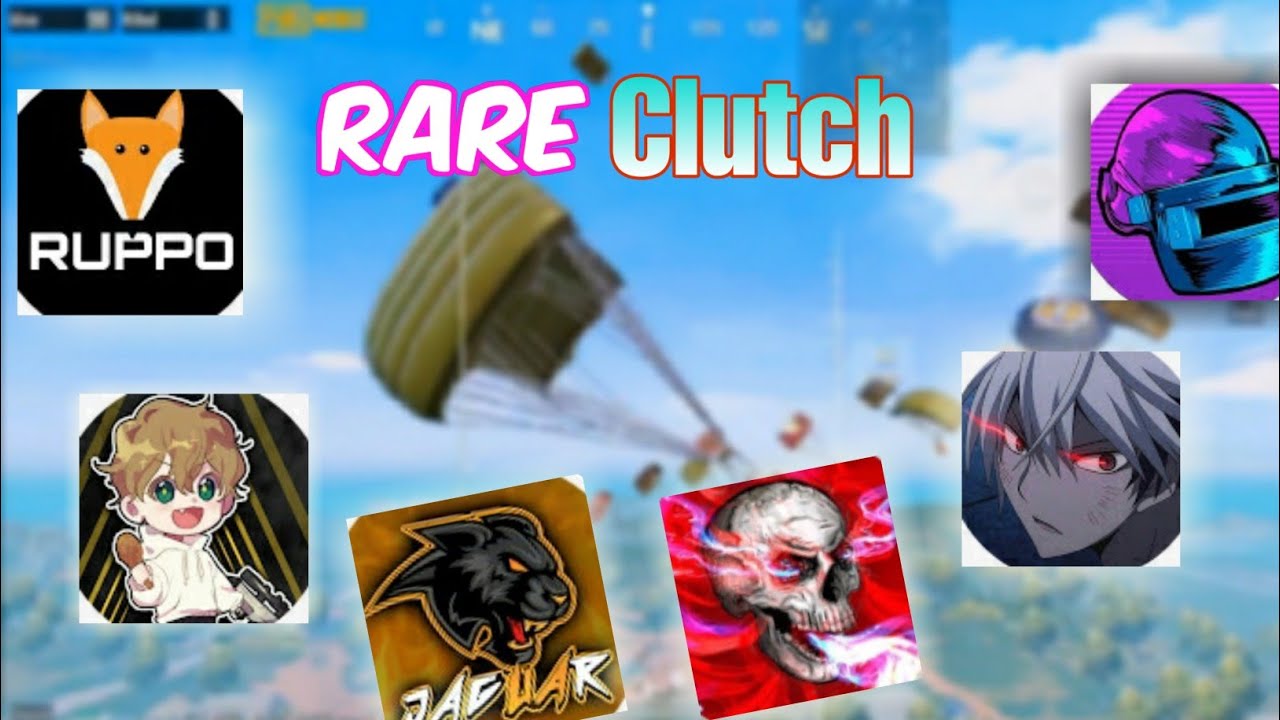 Munno, Jaguar, Naxmi, Anthan, Dwoz, Ruppo, RARE Clutch in Pubg Mobile season 18