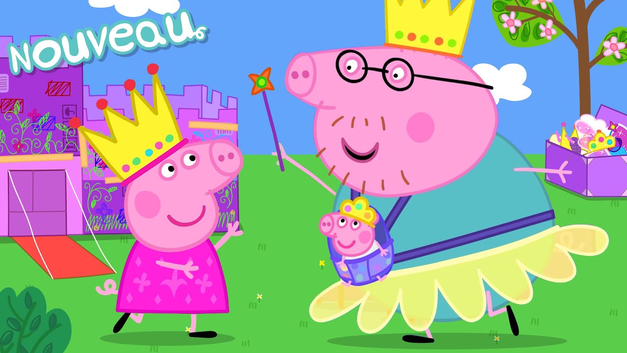 Les histoires de Peppa Pig 🍼 Fête des princesses 👑 Épisodes de Peppa Pig