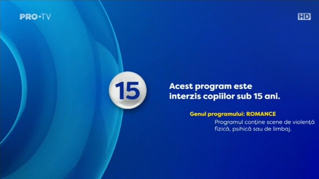 Pro TV Avertizare 15 Romance 2024