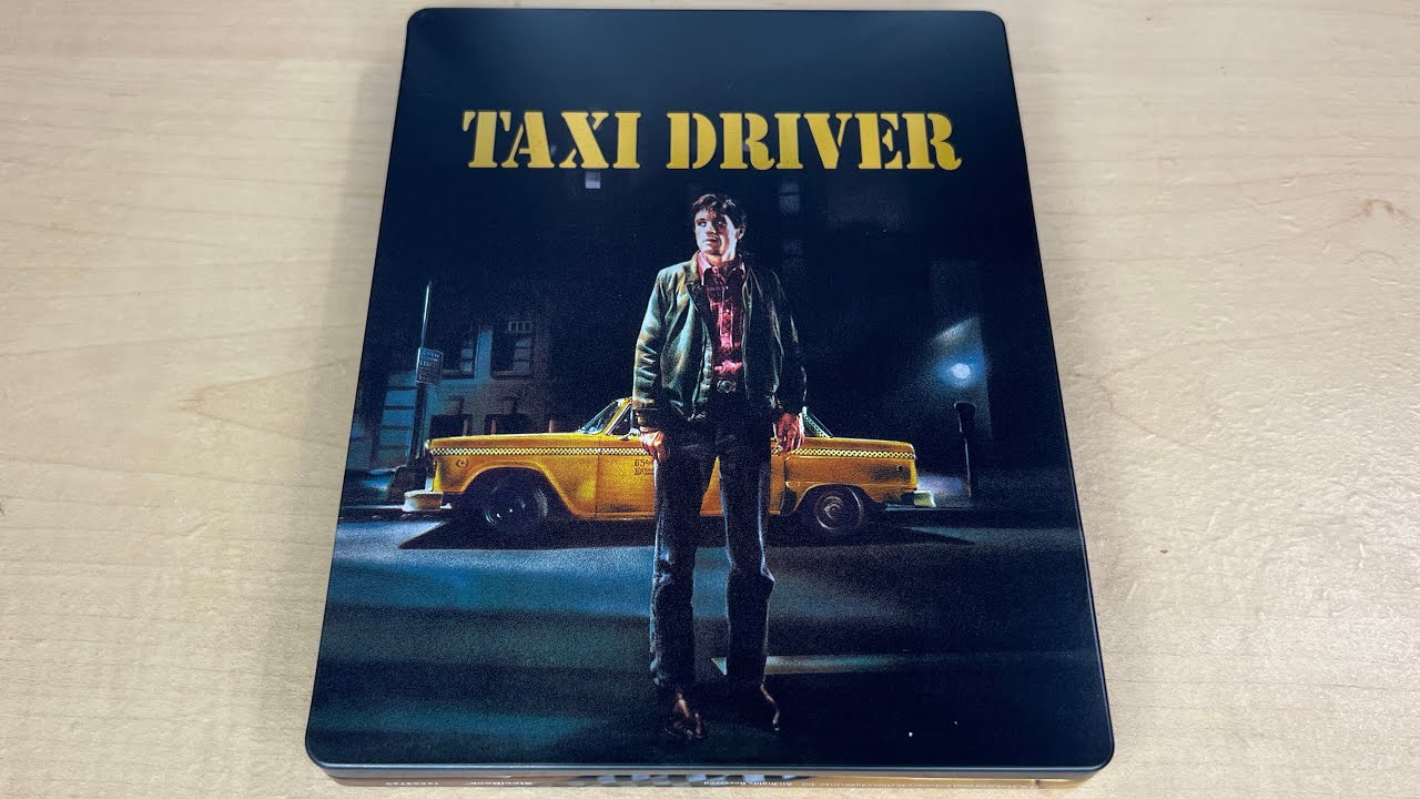 Taxi Driver - 4K Ultra HD Blu-ray SteelBook Unboxing