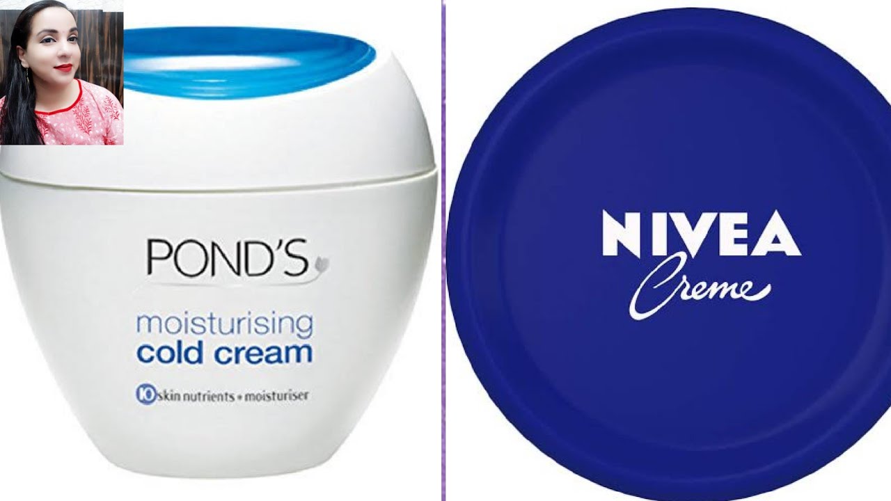 Nivea Creme VS Ponds Cold Cream|Best natural face moisturizer  for skin dry|DDAILY REVIEW|