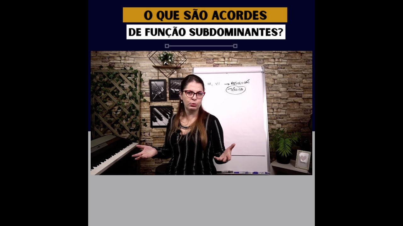 O que s&atilde;o acordes de fun&ccedil;&atilde;o subdominante