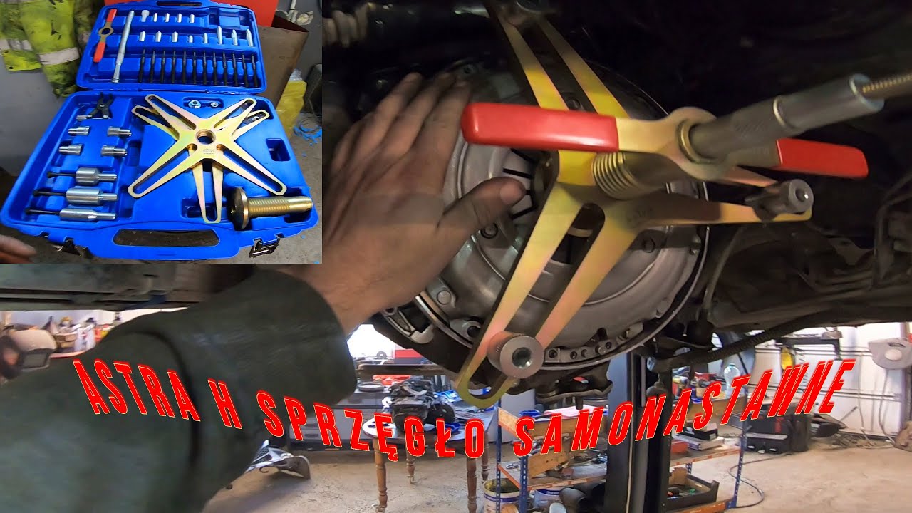 #Astra H Wymiana sprzęgła Prawidłowy montaż sprzęgła samonastawnego #sachs #Luk #Valeo