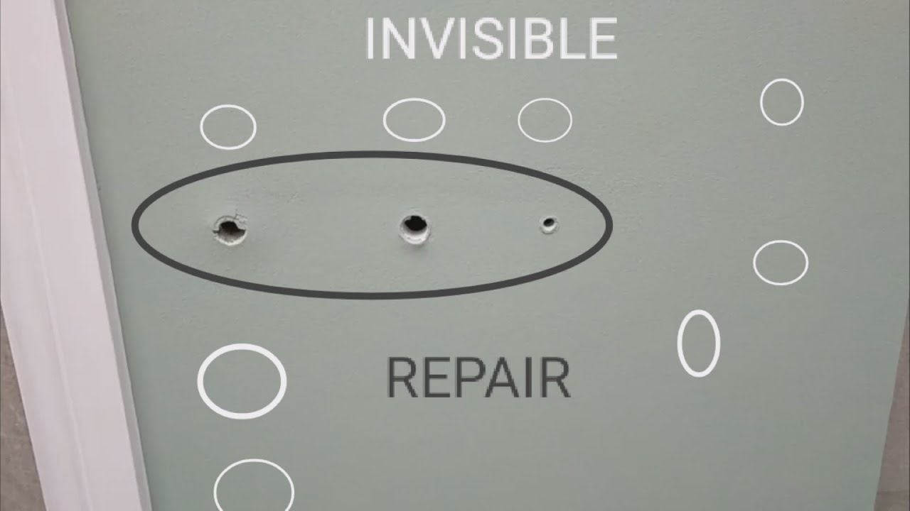 Self Drill Plugs Fix Damaged Plasterboard For A Smooth Invisible Repair