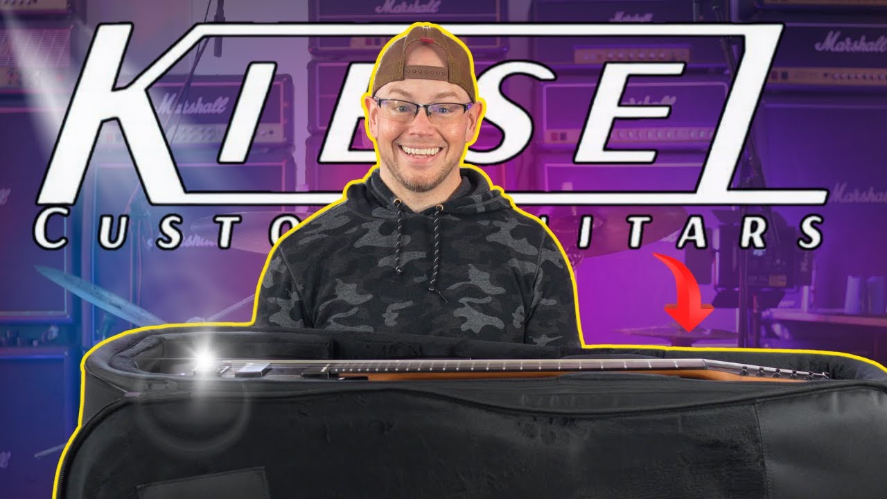 KIESEL made me a custom KYBER guitar, and I'm floored