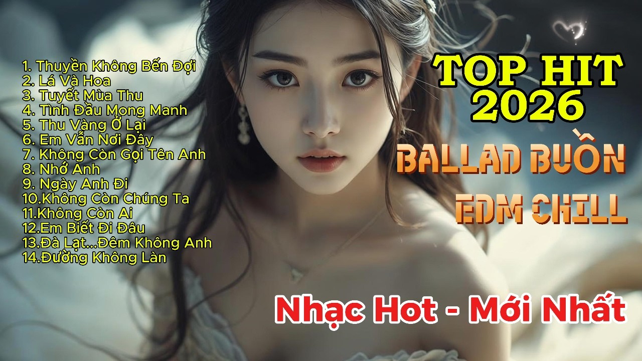 TOP BXH 2026 - Mới Nhất | Nhạc Trẻ Ballad Buồn Hay Nhất – Tâm Trạng