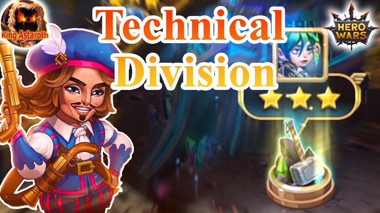 hero wars |campaign - Ghirwil City- Technical Division with Artemis team!