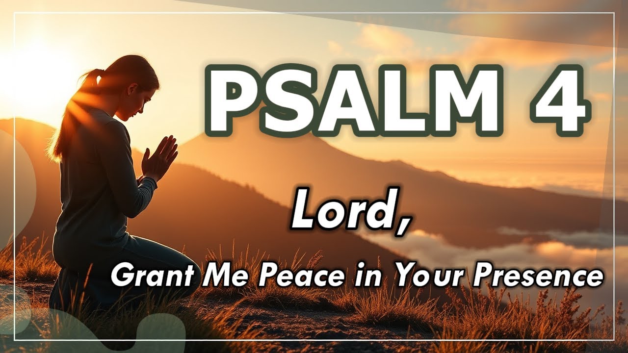 Psalm 4: Resting in God's Peace, Secure in His Love