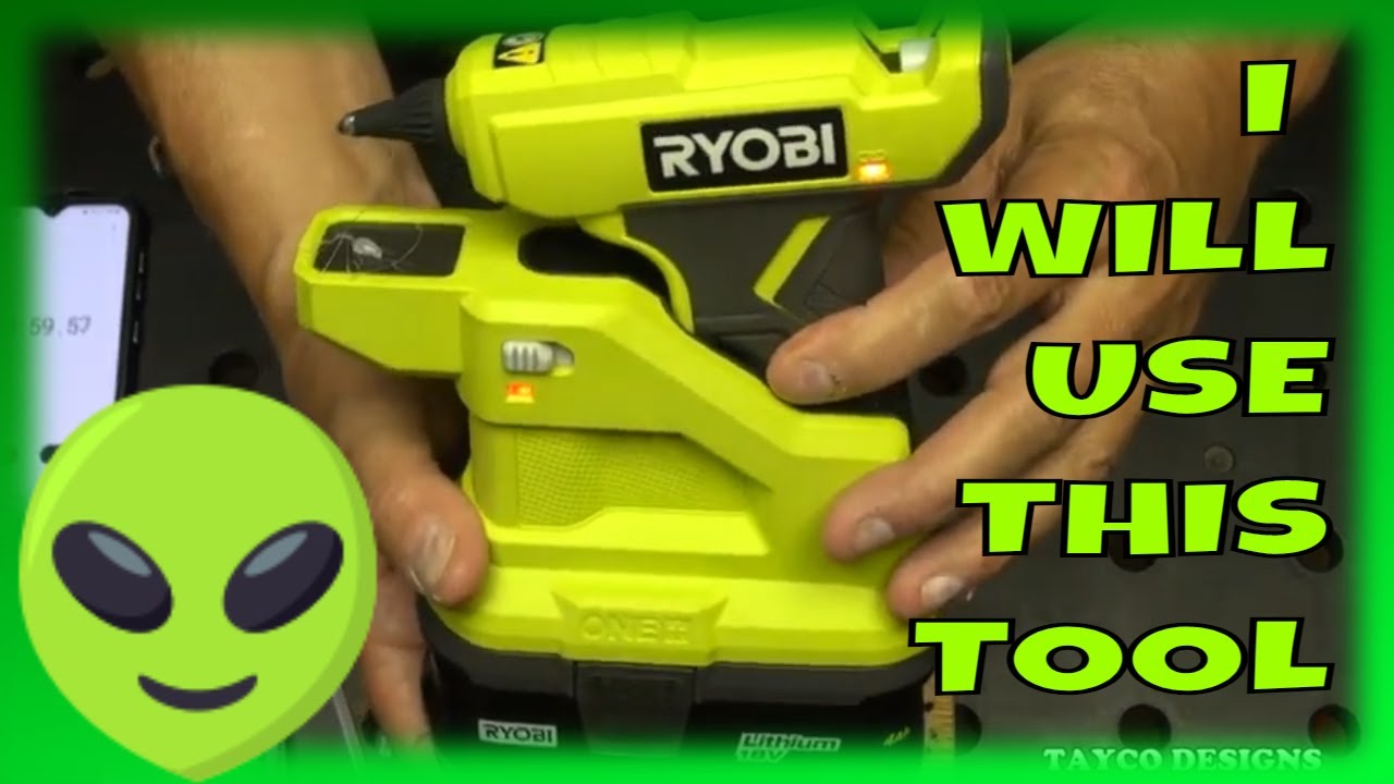Ryobi Cordless Glue Gun Sold By Home Depot