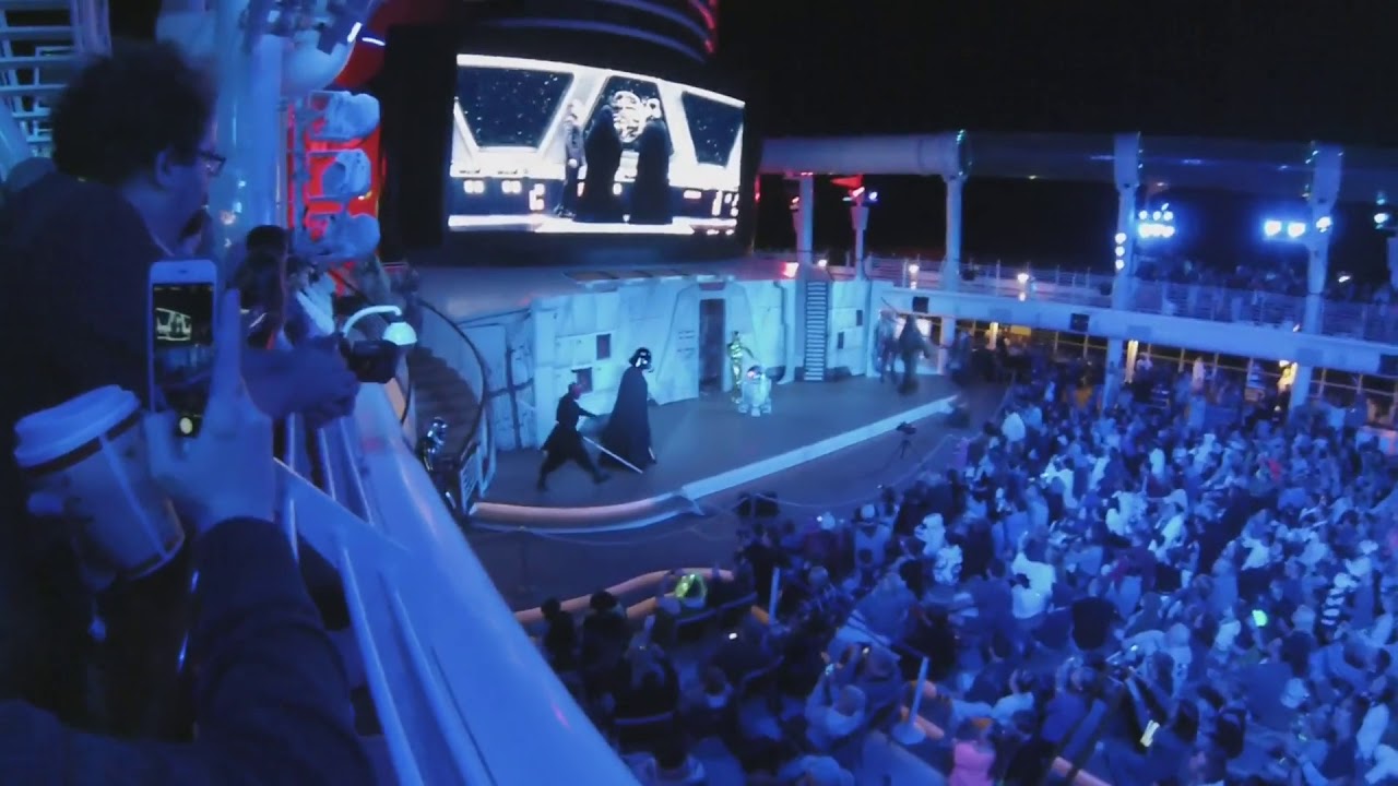 Disney Cruise Line Star Wars Day At Sea, Summon the Force Deck Party
