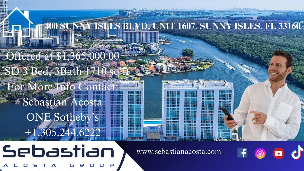 400 SUNNY ISLES BLVD, UNIT 1607, SUNNY ISLES, FL 33160