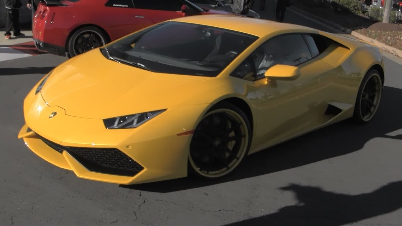Lamborghini Aventador LP 700-4 - Huracan LP 610-4 - GT-R - SLS AMG - Sounds and Accelerations!!