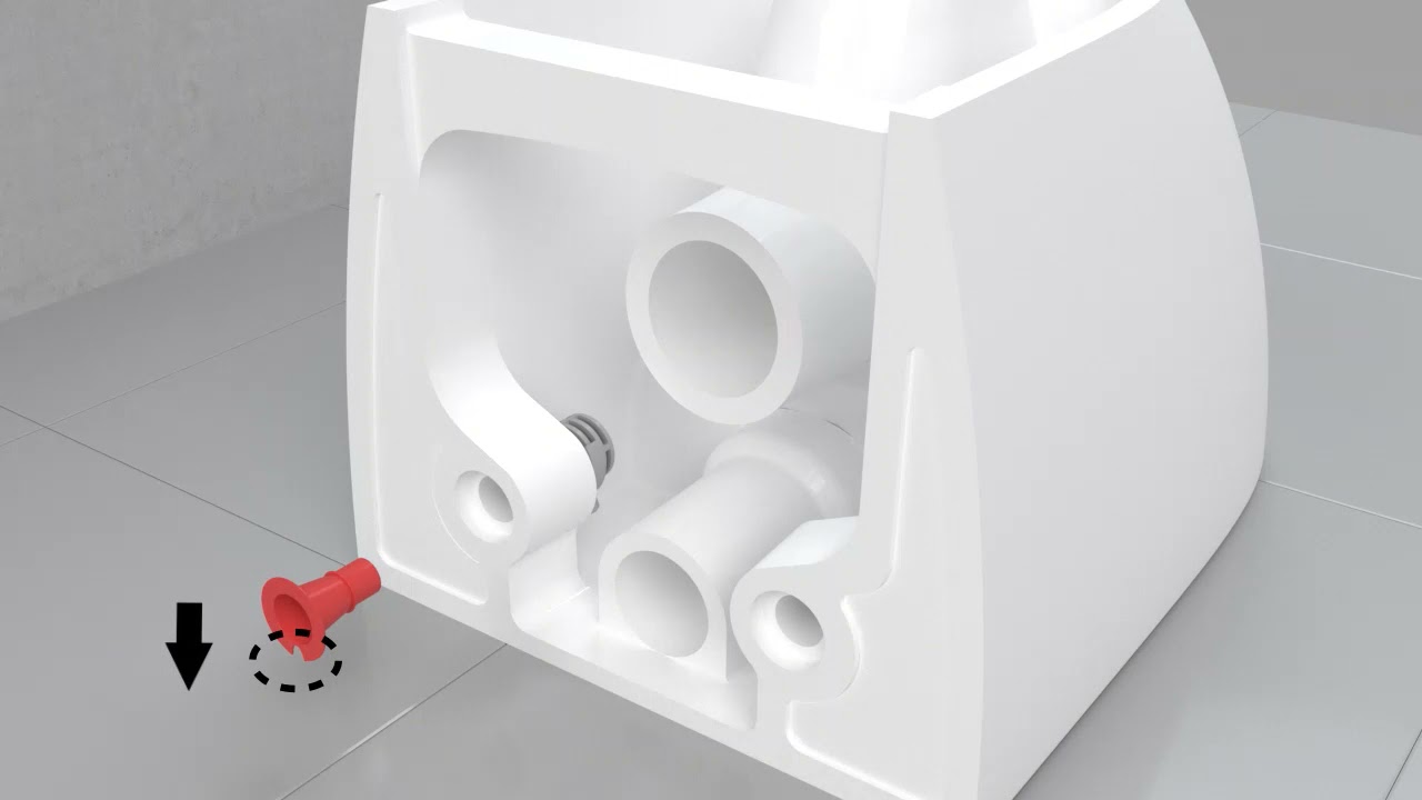 VitrA | Installation Wand-WC mit V-Fit 2.0 Befestigung