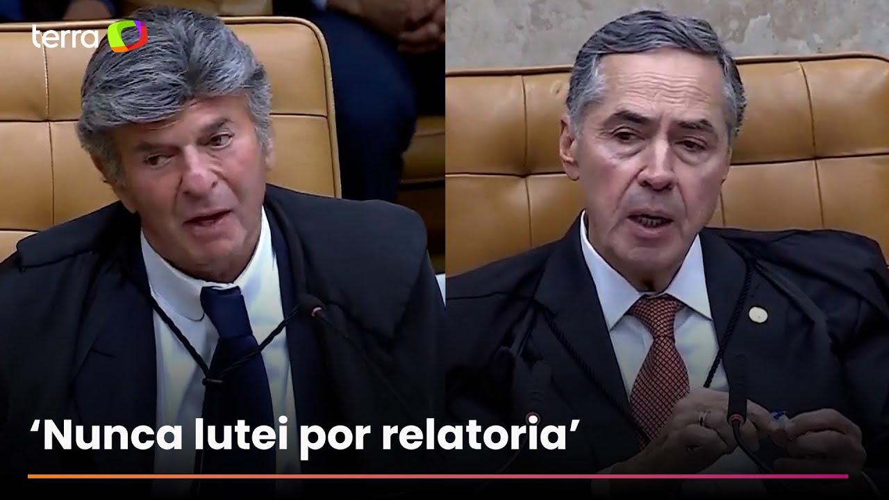 Barroso e Fux discutem durante sessão no STF: ‘Não está sendo fiel aos fatos’