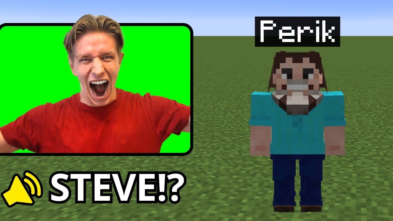 Jag Prankade Affe Som STEVE Från Minecraft Filmen!