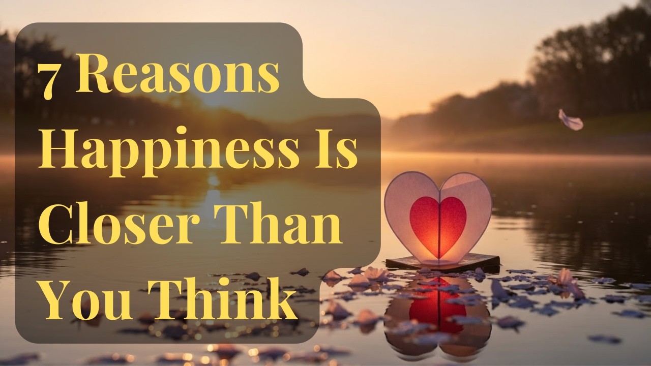 7 причин, почему счастье ближе, чем вы думаете.