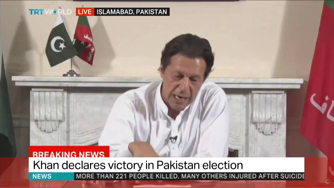 Imran Khan vows to fight corruption