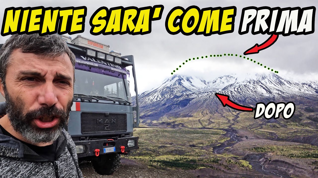 CAMBIA TUTTO 😵 La MONTAGNA CHE E' ESPLOSA 👉 Mount Saint Helens