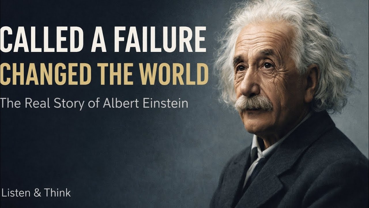 Albert Einstein Life Story | From Failure to Genius | Learn English by Listening